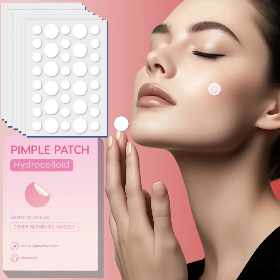 36/360 قطعة من رقع حب الشباب الغروانية المائية - ملصقات بثرة غير مرئية لتخفيف العيوب بسرعة، وتهدئة البشرة بلطف. #3
