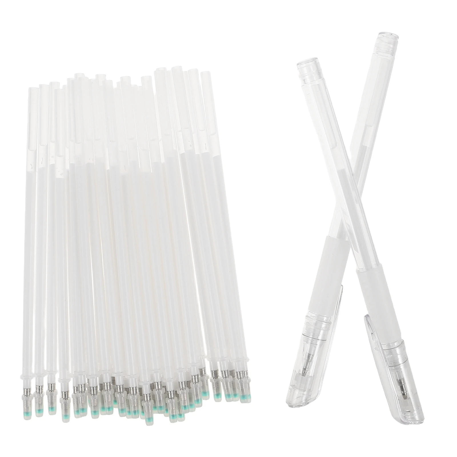 

2pcs Eyebrow Microblading Marker Precision Tattoo Stencil Pen Waterproof Eyebrow Marking Position Mapping Tool For Permanent