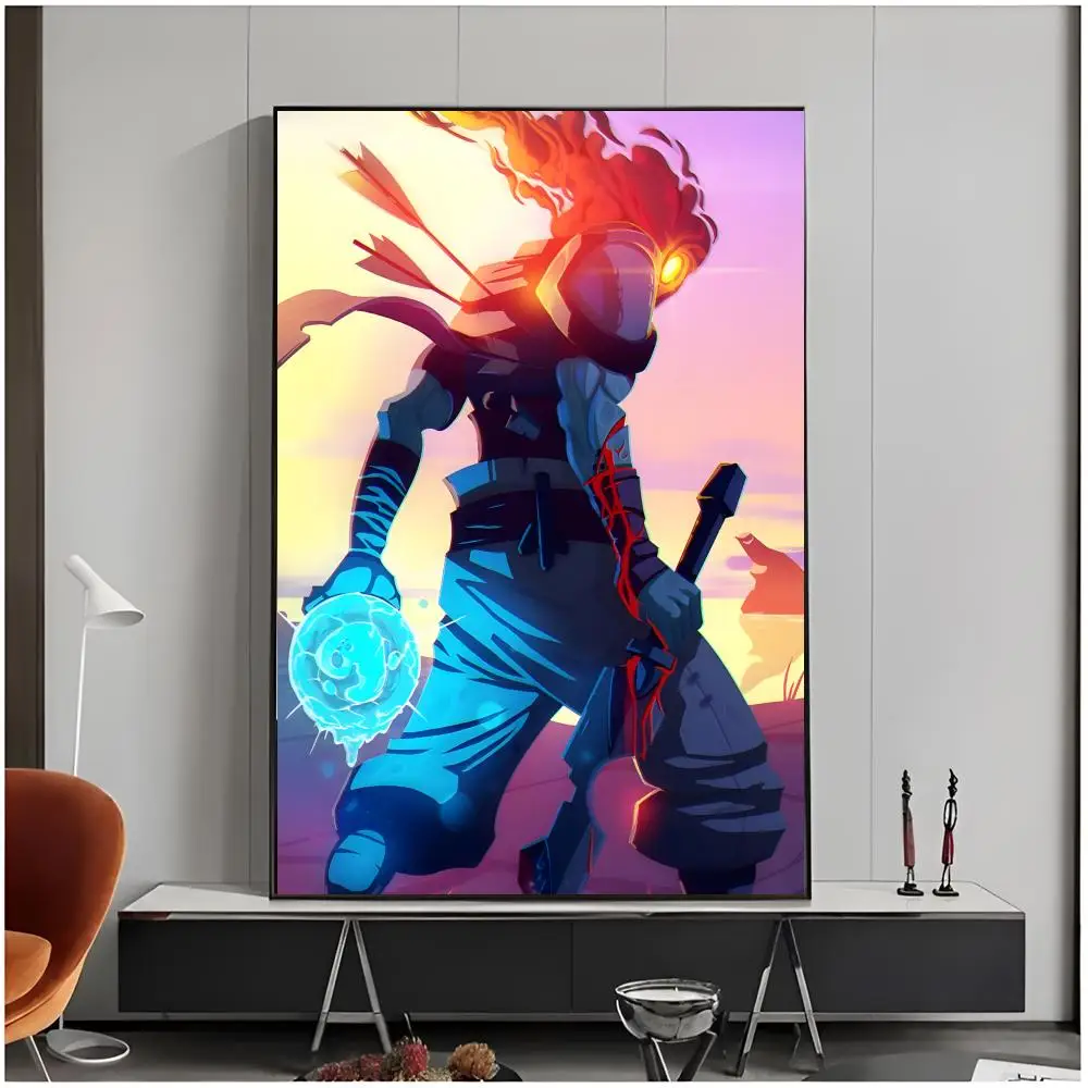 roguelike action pixel game D-Dead Cells Poster Living Room Bedroom Decorative Print Unframed Decor