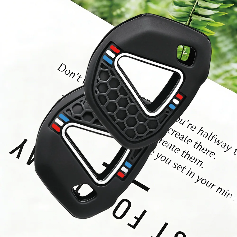 Honeycomb Key Fob Case for Kawasaki Vulcans Versys650 1000 EX400 ER650 EX650 ZX1000SX ZX10RR ZX14R ZX1400, Anti-Scratch Non-slip