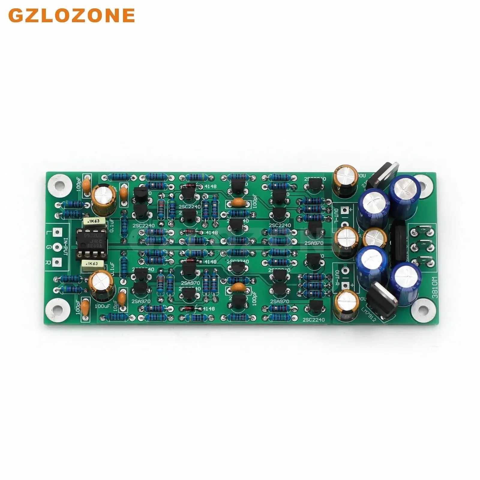 DIY C3810M Stereo Preamplifier Kit Base On Accuphase Preamp Circuit (B6-26)