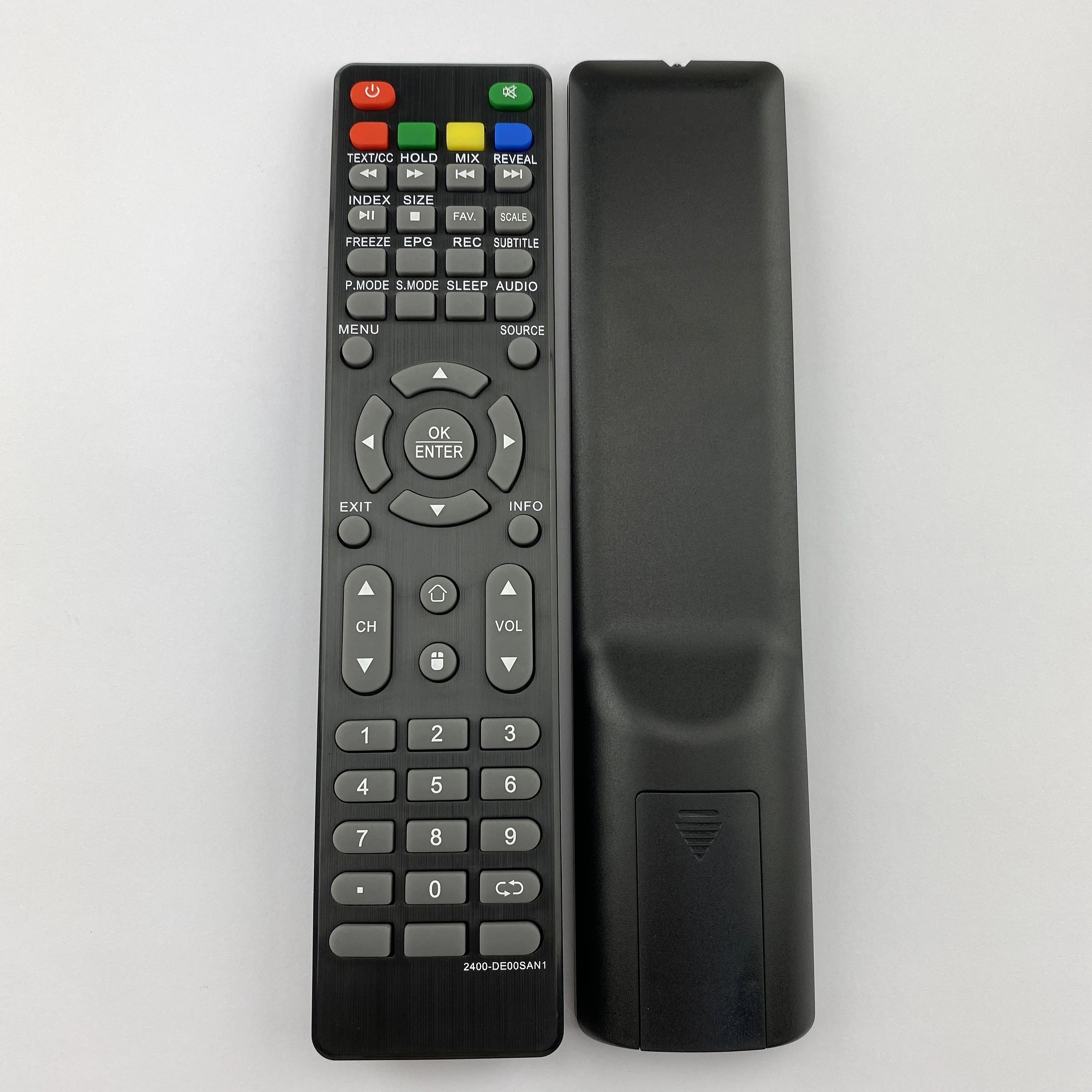 New 2400-DE00SAN1 DE00SUN1 DE00ZTR1 Remote Control for SANSUI SUNLING ZITRO TV with Fly Mouse Key