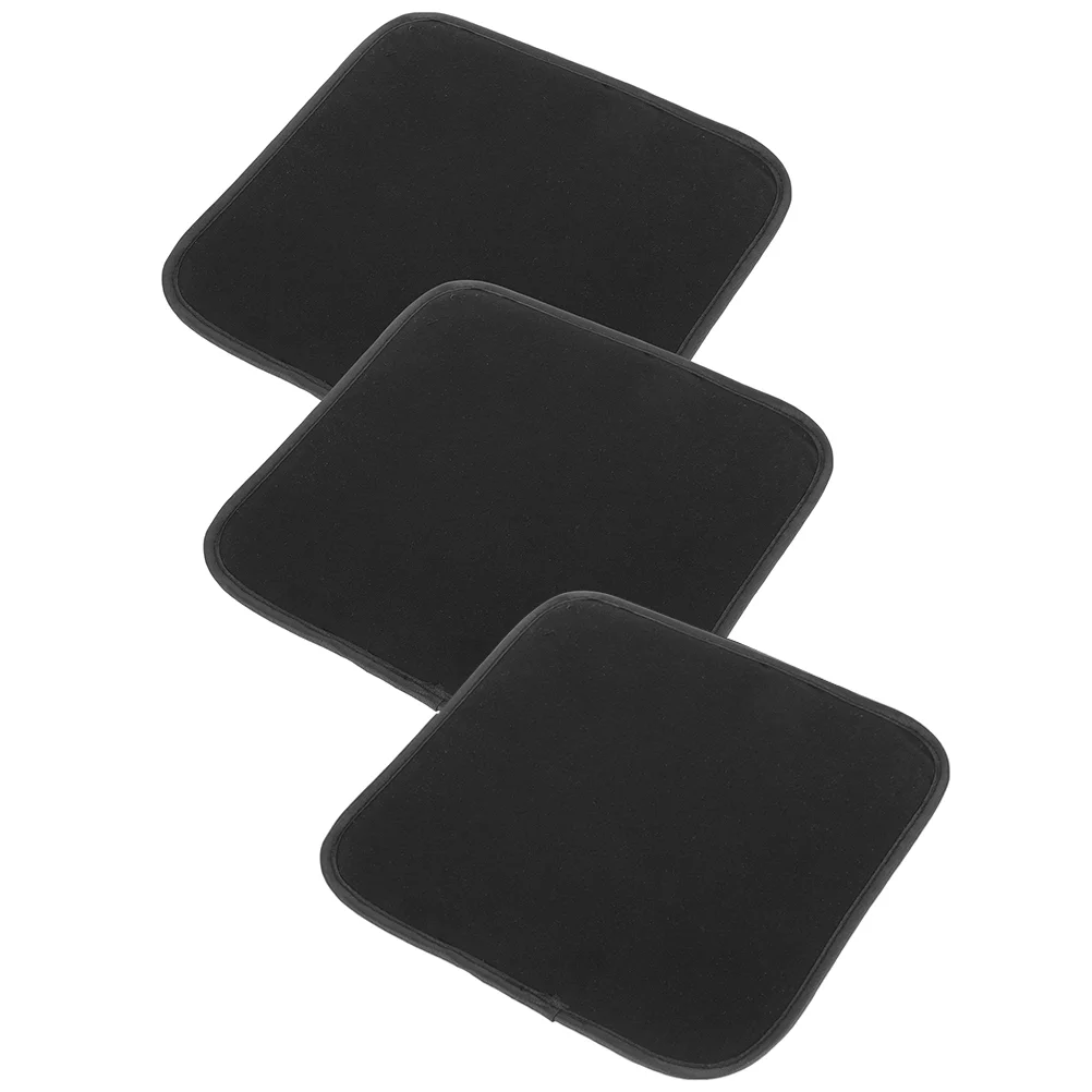 

3 Pcs Microfiber Cleaning Pad Bowling Sanding Kit Towel Pads Balls Supply Cloth Polishing