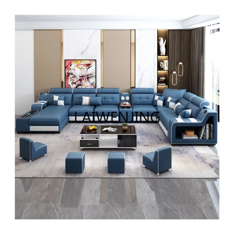 

MJY new technology cloth living room sofa size apartment multi-functional leave-in fabric sofa