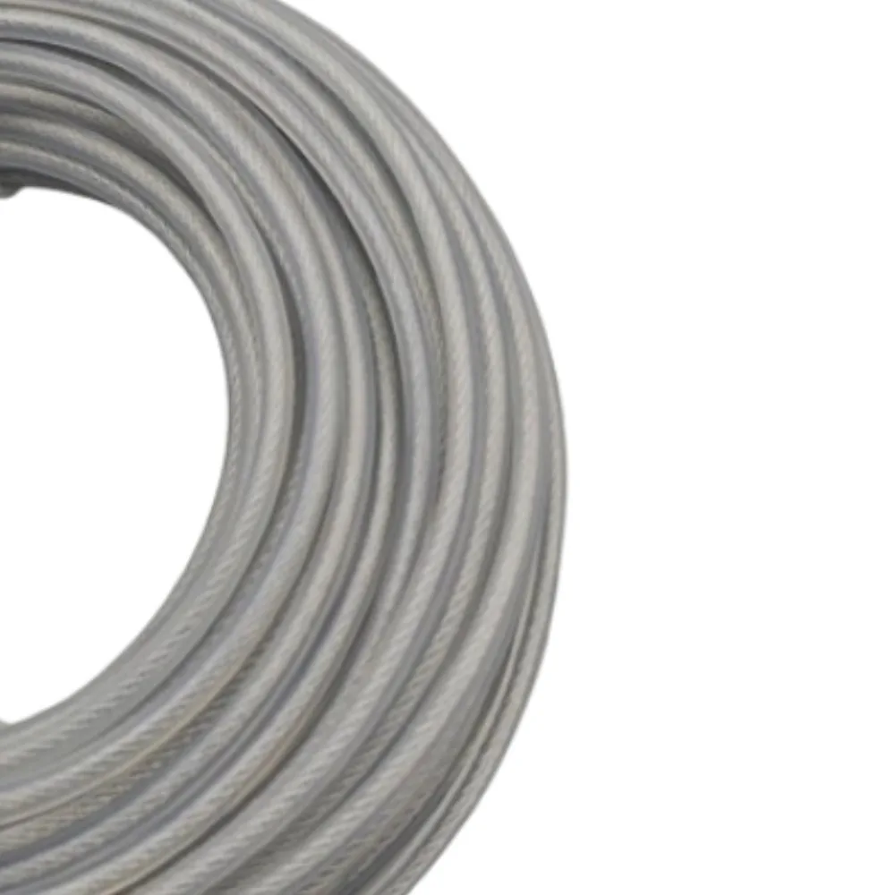 3mm * 15m drut stalowy nylonowa trawa linia przycinarki okrągły kosiarka do rotaczek liny kosiarka do trawy wymiany narzędzi ogrodowych na podwórku