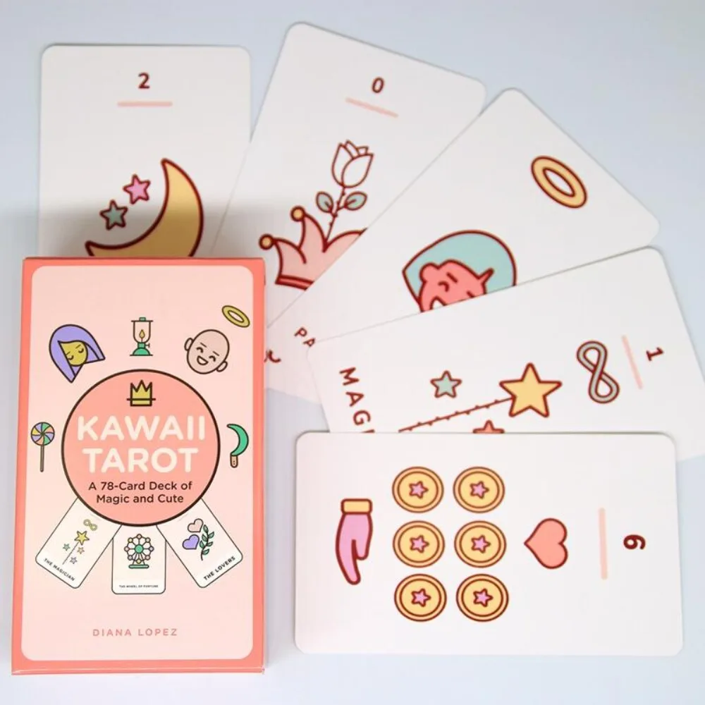 Kawaii Tarot: A 78-Card Deck of Magic and Cute (Modern Tarot Library)