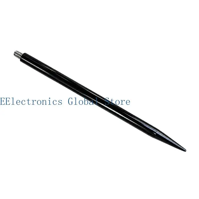 462B Outdoor Camera Mounting Stake with Matte Black Coated Finish, 1/4 Threaded Metal Base for Compatible Extension Poles and