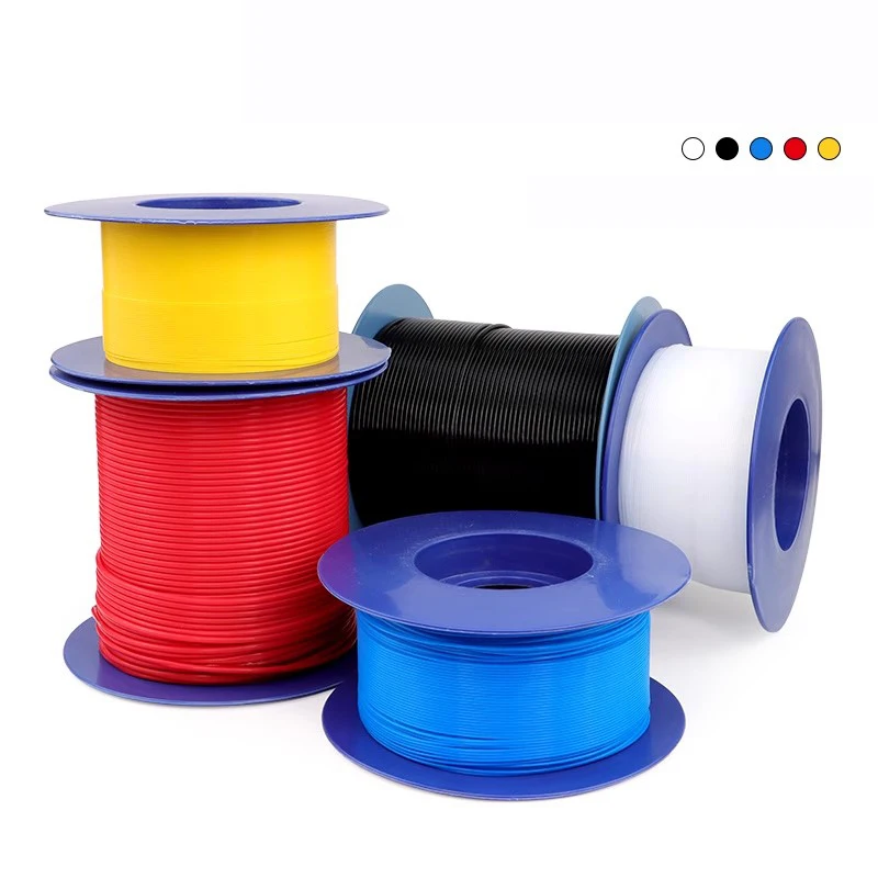 1~20Meter PTFE Tube 150V Insulated Hose Rigid PTFE Translucent Tube for 3D Printer Parts Pipe ID 0.3mm-8.4mm
