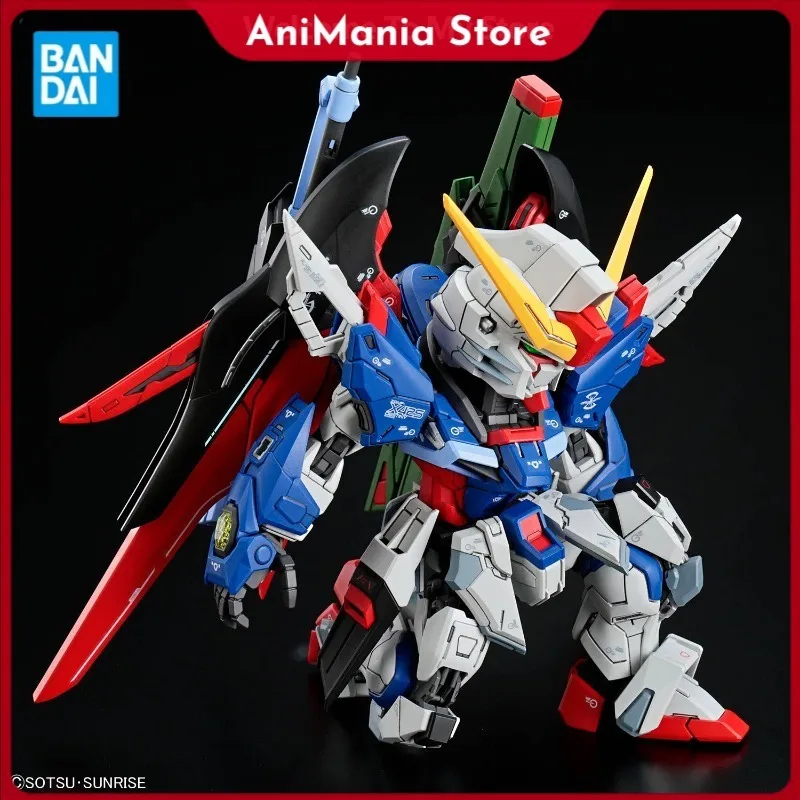 

Bandai Genuine MGSD ZGMF-X42S Destiny Gundam Anime Action Figure Robot Collectible Assembly Model Toys Ornaments Gift Children