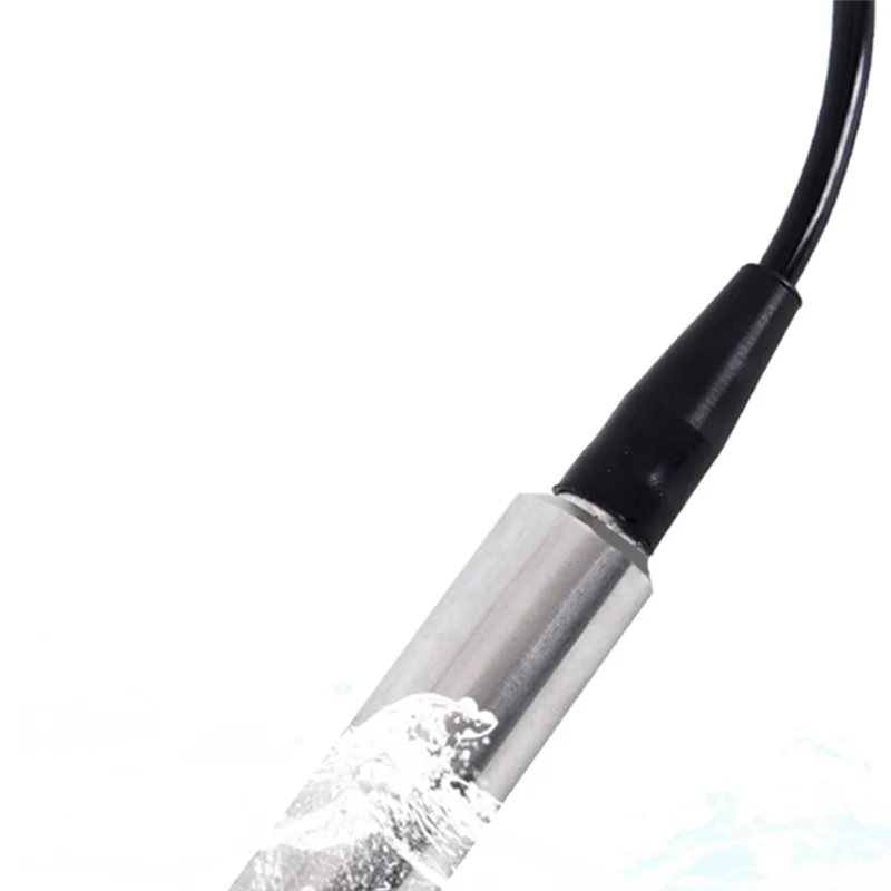 

0-1 Meter Range Input Type Liquid Level Sensor Probe Fire Pool Liquid Level Display Water Level Transmitter 4-20Ma Output