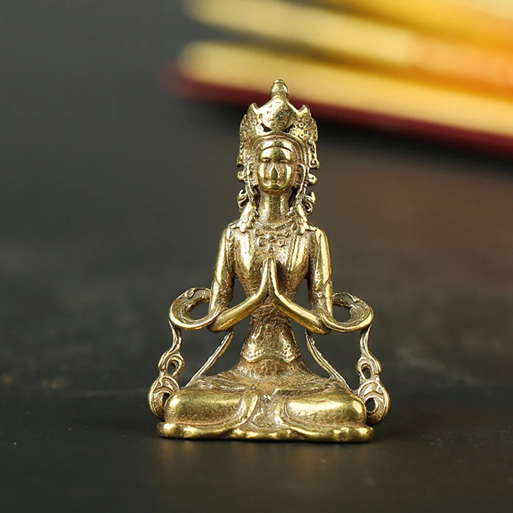 3 قطعة قلادة بوديساتفا الإبداعية النحاس شنقا ديكور فريد بوذا زخرفة للمنزل الجدار الديكور نعمة سحر #5
