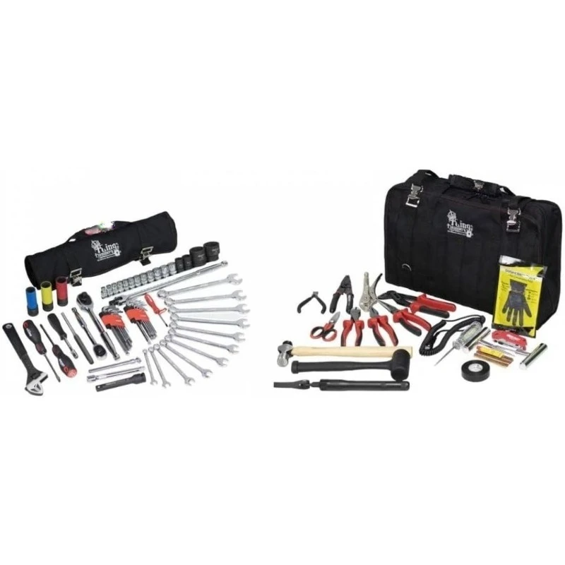 

Heavy Duty Off-Road Tool Bag with 80-Piece Tool Set for Vehicle Repair and Maintenance