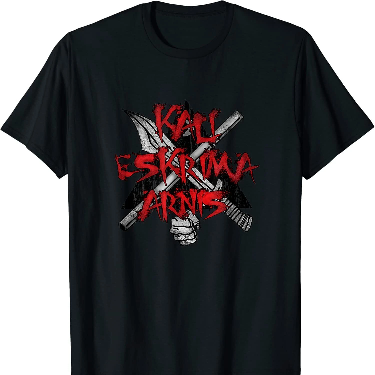 FMA, Kali Eskrima Arnis - Filipino Martial Arts T Shirt New 100% Cotton Short Sleeve O-Neck T-shirt Casual Mens Top