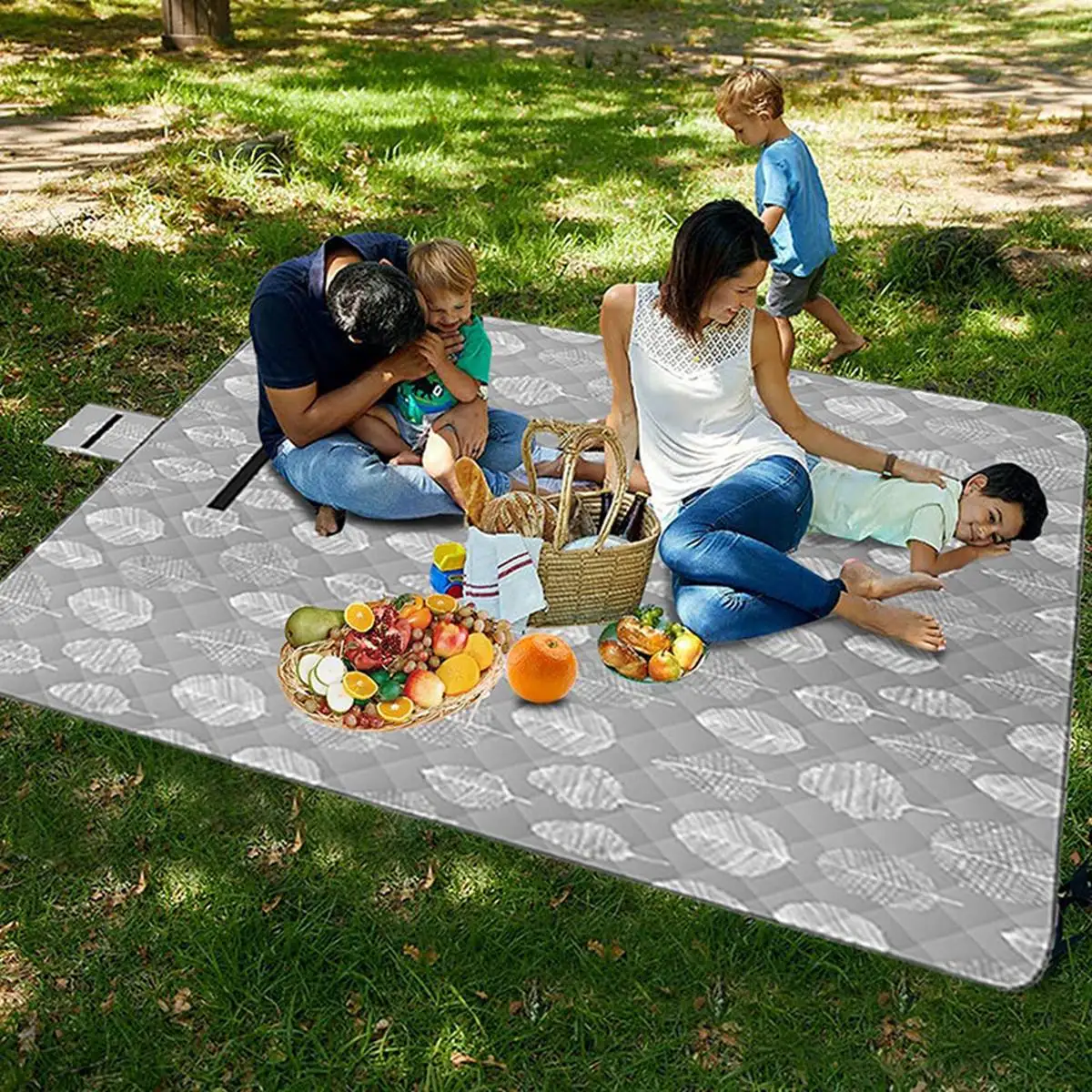 Picnic Blanket Waterproof Picnic Mat Picnic Blankets Foldable Large Picnic Blanket 200 x 200cm Beach Mat