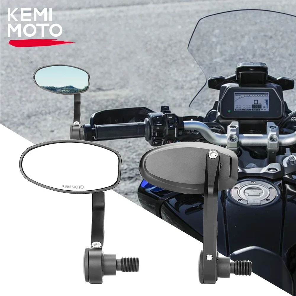 

Motorcycle Mirror CNC Bar End Mirrors Rearview Mirror For Yamaha TMAX MT-07 MT-09 MT10 FZ1/FZS1000 FZ6 XJ6 XSR900 XSR700 TMAX530