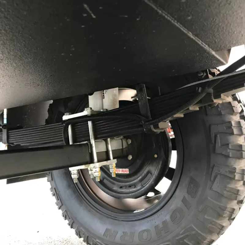 Stylish Black Small Camper Off-Road Light Camping Trailer with Kitchen Equipment