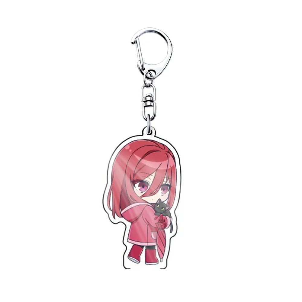 Anime BLUE LOCK Figures Chigiri Hyoma Michael Kaiser Itoshi Rin Acrylic Keychains Cute Bag Decor Pendant Gift Keyrings