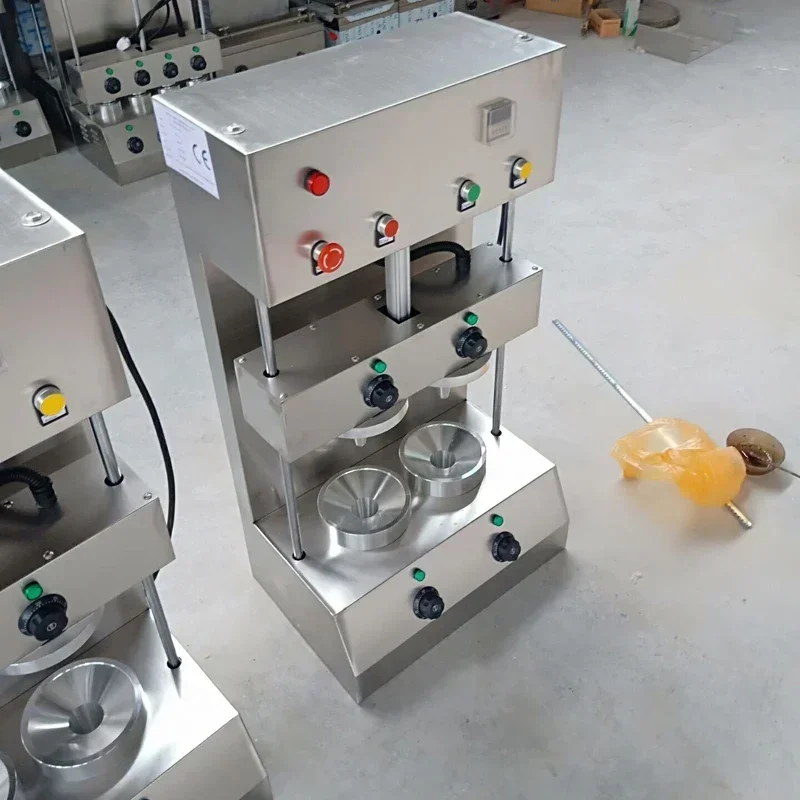 

Multi functional pizza molding machine, hand-held sweet cone pizza egg cone machine, dough divider