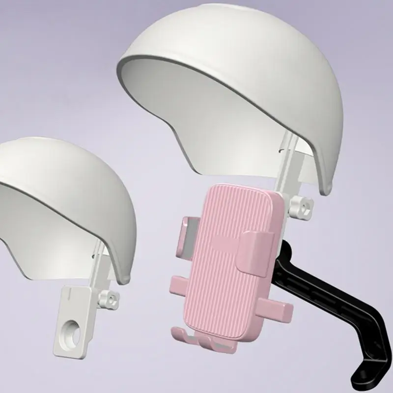 Motorcycle Phone Mount Helmet Mobile Phone Holder 360 Rotation Motorcycle Cellphone Mount For Bicycles Handlebar
