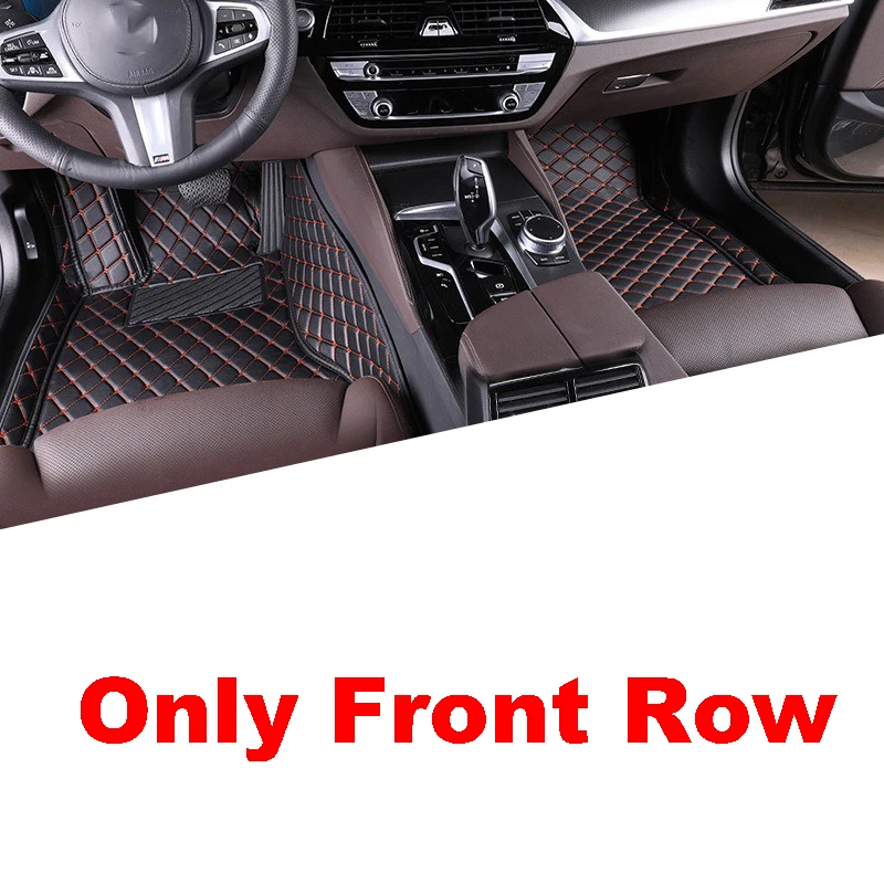 2 PCS Only Front Row Car Floor Mats for BMW X3 E83 2003-2010 F25 2011-2017 G01 2018-2024 X3 G45 2025 Car Accessories Carpet view 5