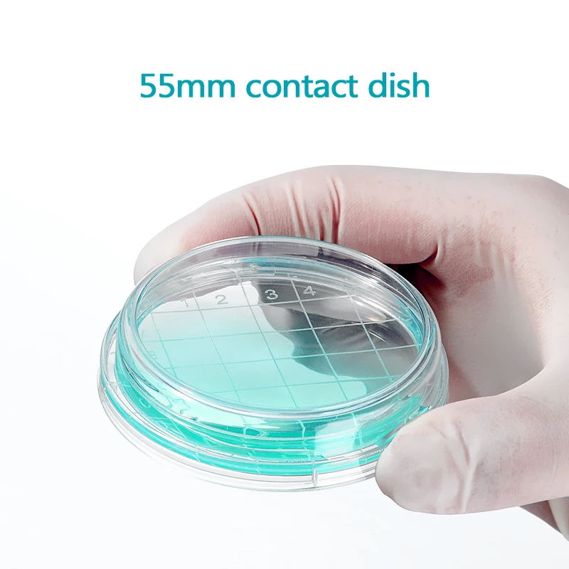 

Disposable Plastic Contact Dish Contact Dish 55mm Surface Dish With Scale For Microbial Sampling Plant Contact Sterile Culture