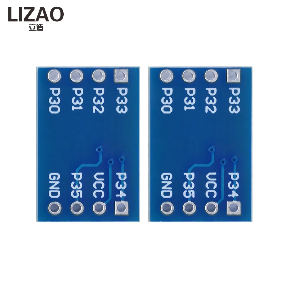 LIZAO STC15F104E STC15W204S SOP8 MCU Minimum Development Board 51 Learning Module DIY Project Kit