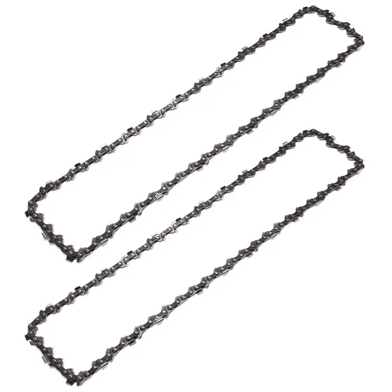 Happy New- Pack Of 2 Saw Chains 3/8 Inch 1.3 Mm 57TG 40 Cm (16 Inch) Replacement Chain For Various Chainsaws, Electric Chainsaws