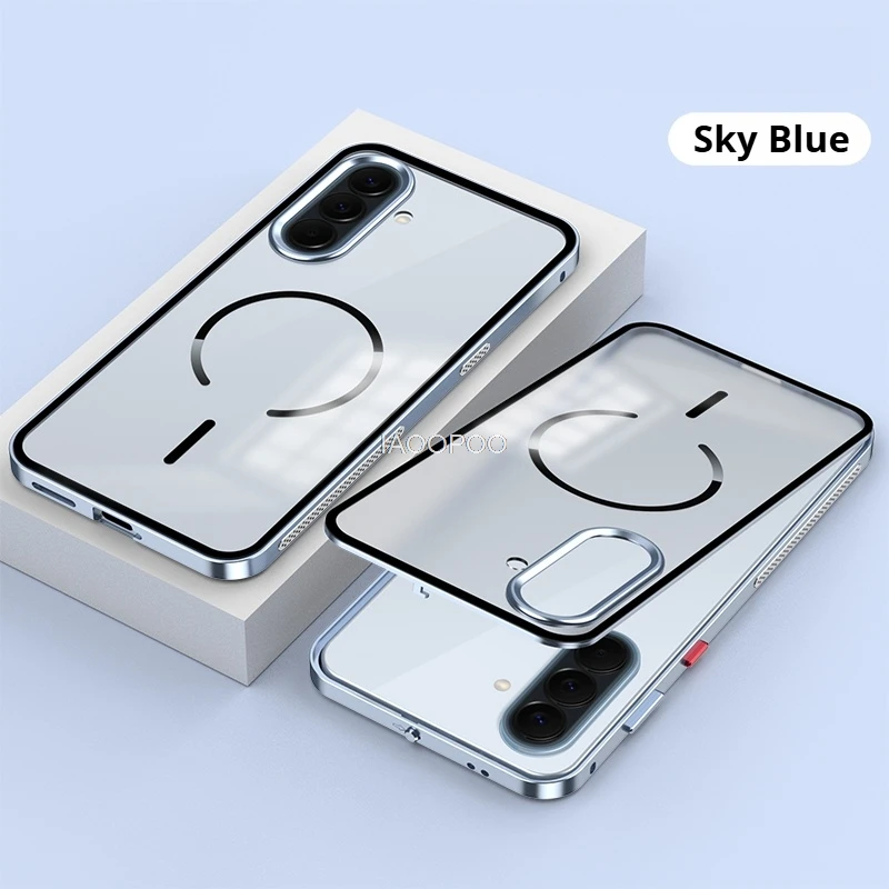 Für Samsung Galaxy A57 A37 S23 S24 S24+ S25 S25+ S26 S26+ Ultra Handyhülle Metallrahmen für MagSafe Schnalle Aluminiumlegierung Hülle – Detail 14