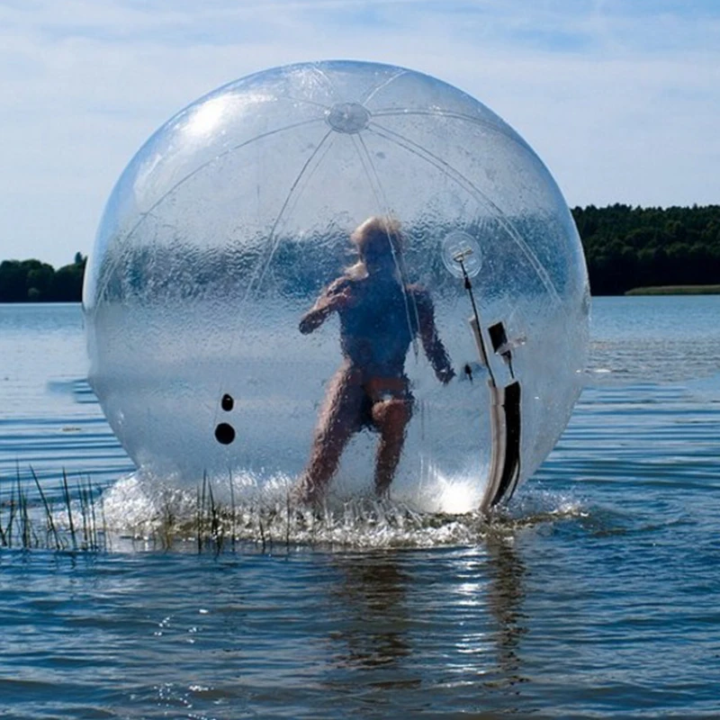 2.2m Inflatable Water Walking Ball Water Rolling Ball Water Balloon Zorb Ball Inflatable Human Hamster