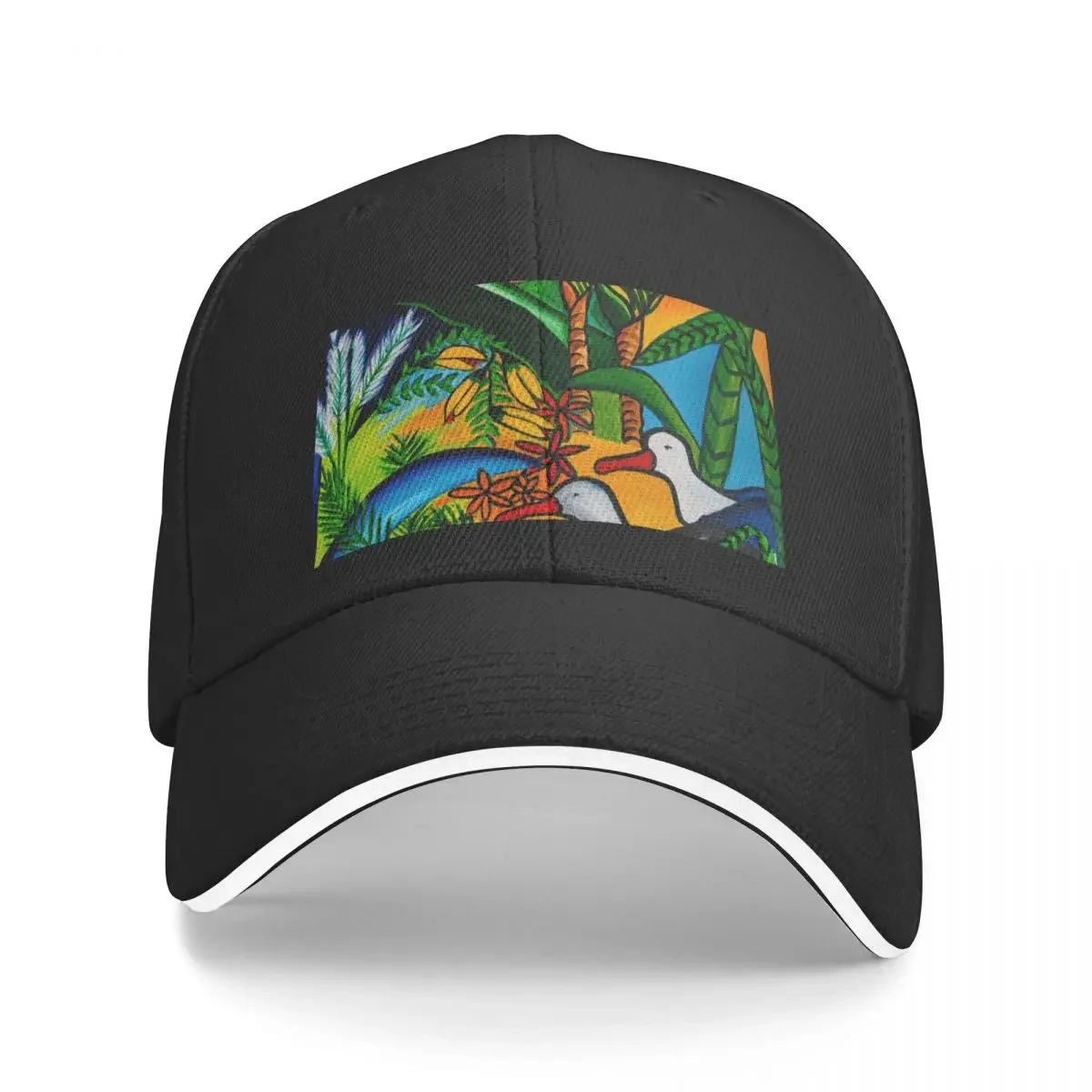 

Native New Zealand in its vibrant glory Baseball Cap Hat Baseball Cap New In The Hat Men's Women's