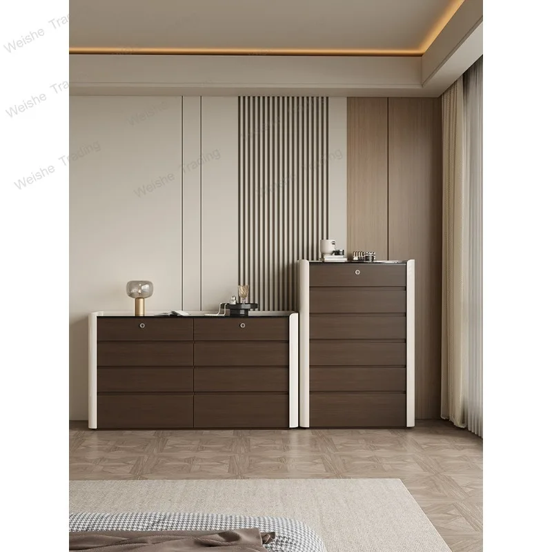 

Italian light luxury bedroom storage cabinet cloakroom jewelry jewelry display locker