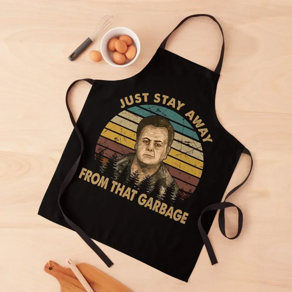 just stay away handsome black goodfellas art gift for fans Apron For Man Womens Dresses for women with pocket Apron