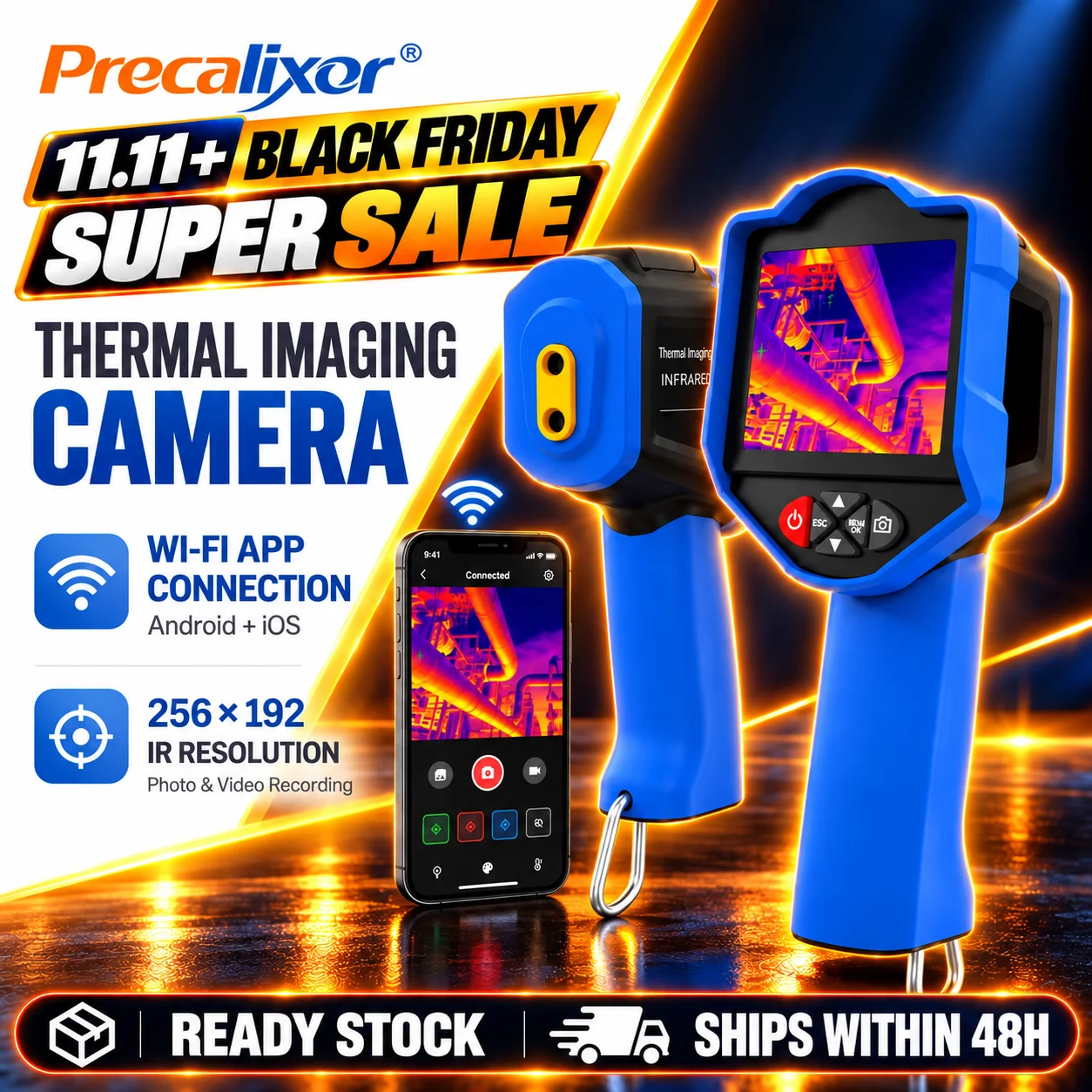 Thermal Imaging Camera 256X192 - Thermal Imaging Camera 256x192 Infrared Imager
