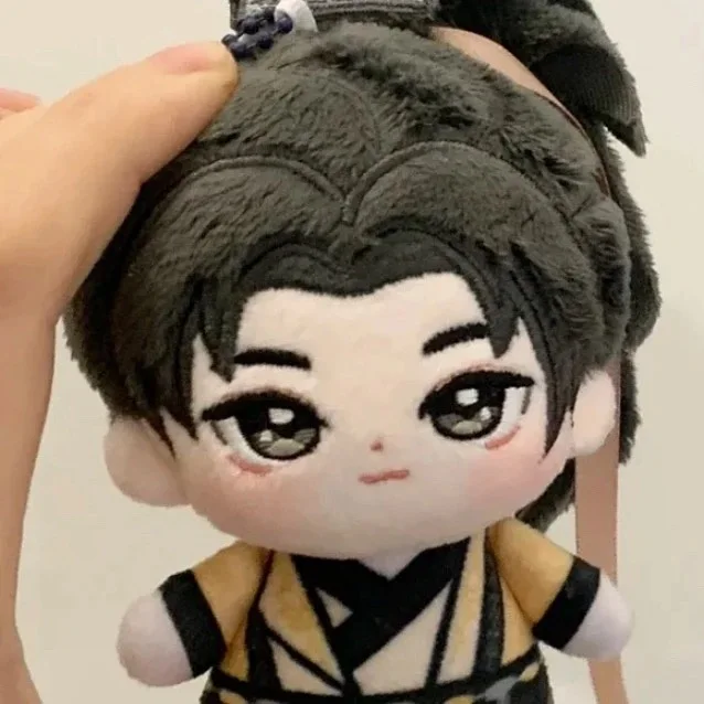 2025 New Anime Black Lotus Strategy Guide Ling Miaomiao Ziqi Cosplay Cotton Doll 10cm Starfish Body Fan Gift for Girls