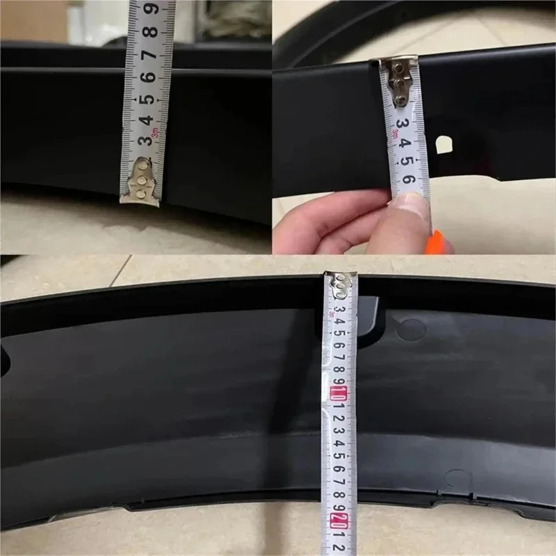 `Multifunctional PP Wheel Arch Mudguard Flares Pickup 2018-2024 With Bolts Nuts Eyebrow Heavy Duty Sport Fit`