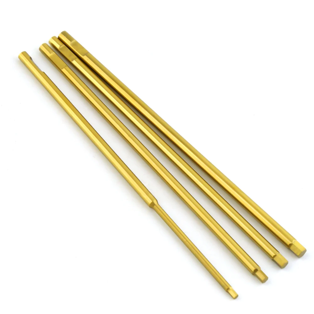 Sechskant-Schraubendreher-Set aus gehärtetem Stahl, 1,5/2/2,5/3 mm – Präzisions-Inbusschlüssel-Set für RC-Drohnen, Autos, Hubschrauber – langlebige Spitze