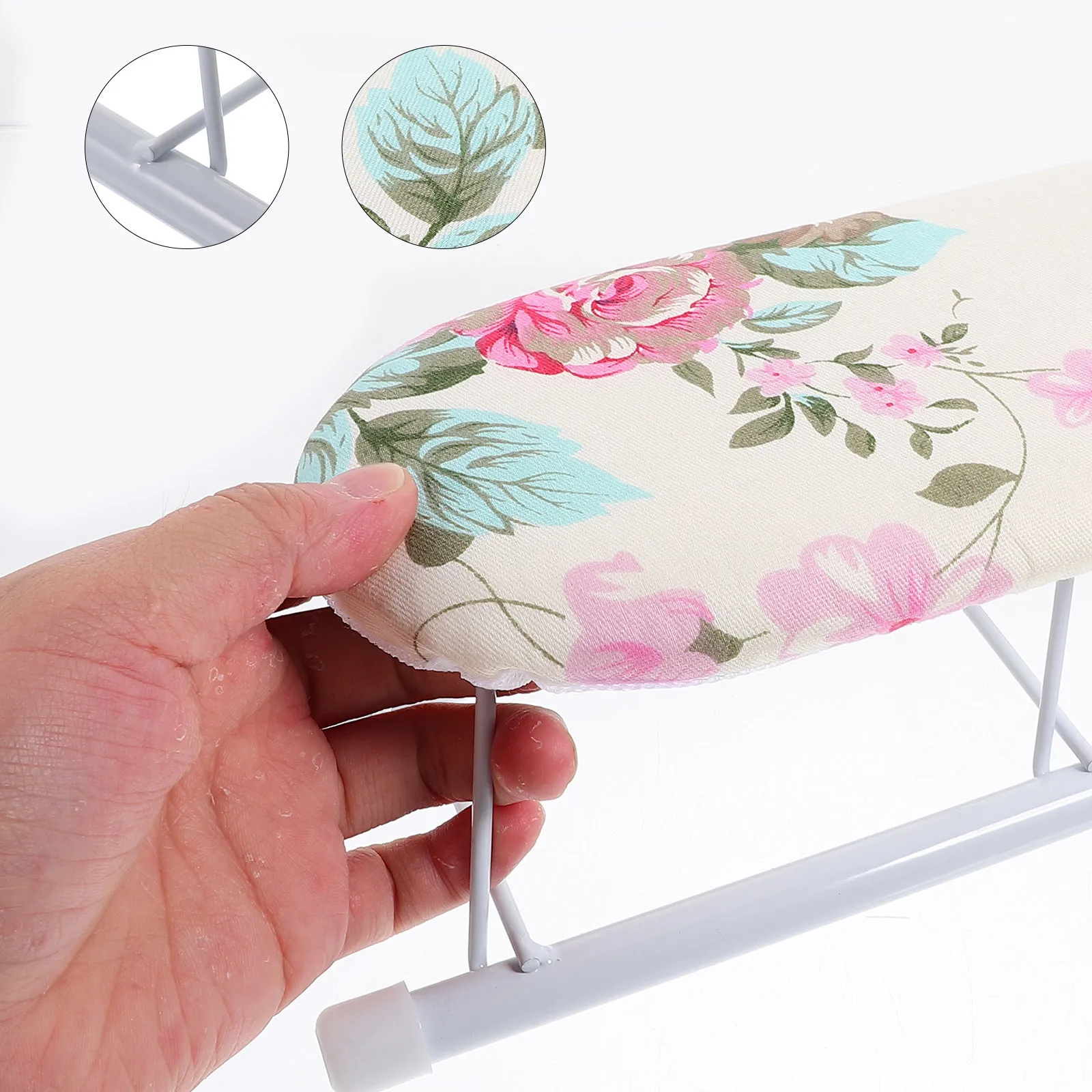 

Mini Foldable Sleeve Small Ironing Board Portable Household Clothes Ironing Rack for Sleeve Collar Neckline Wrinkle Removal