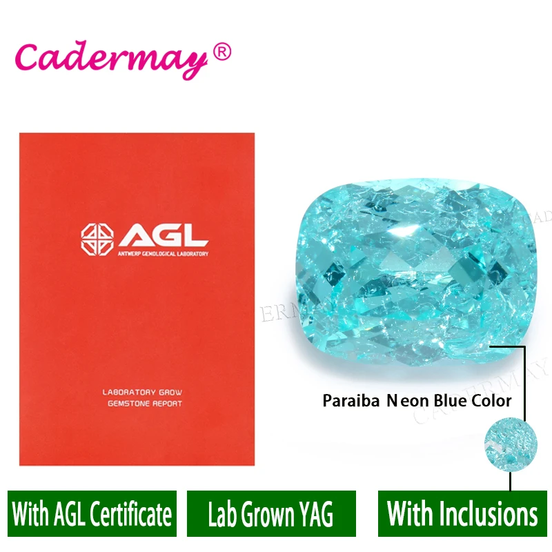long-cushion-paraiba-neon-blue-color-lab-grown-yttrium-aluminum-garnet-stone-with-ice-crack-inclusions-for-inlaid-jewelry-making