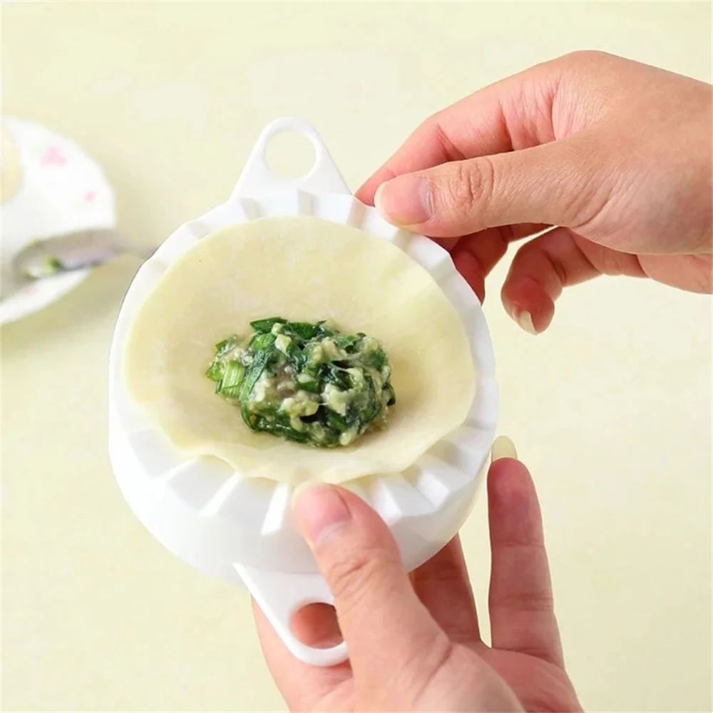 Plastic Dumplings Tool Easy DIY Dumpling Mold Dough Press Ravioli Molds Cooking Pastry Chinese Food Jiaozi Maker Kitchen Tools