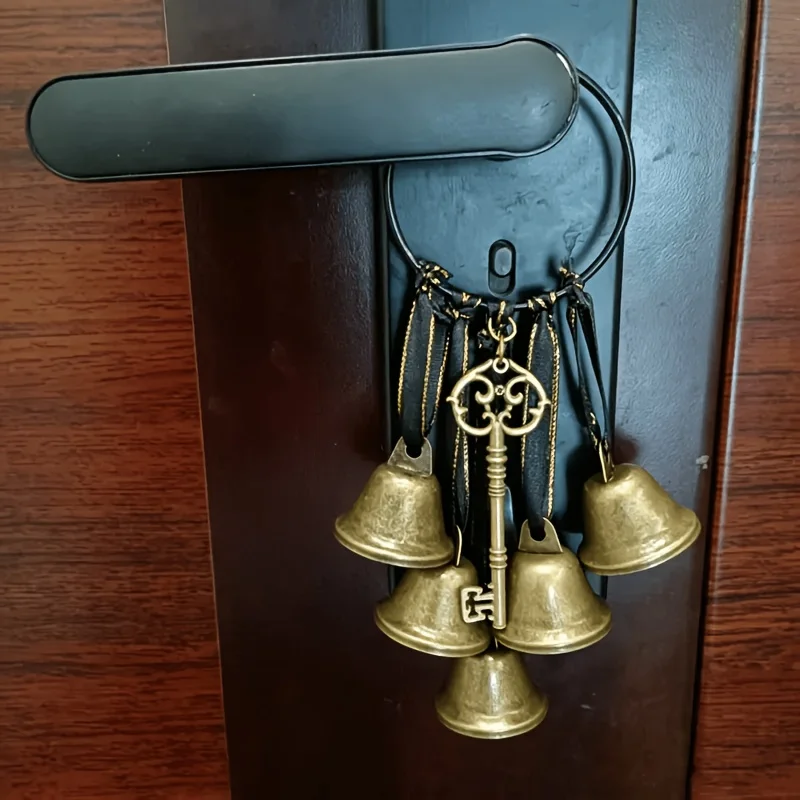 Witch Wind Chime Pendant, Protective Hanging Ornament for Door Handle, Window & Home Decoration