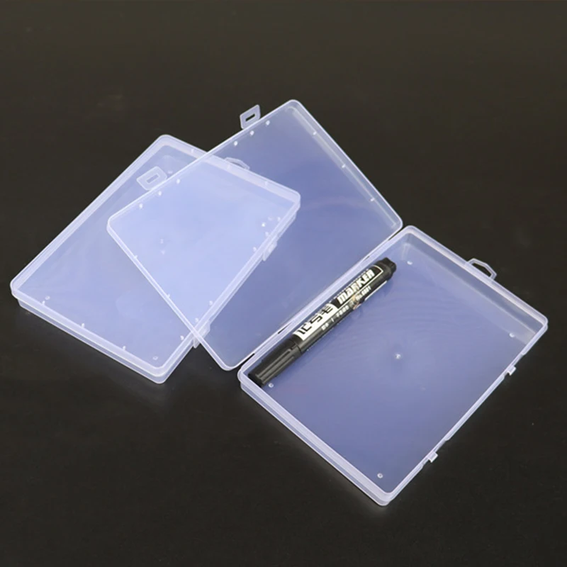 Plastic Jewelry Box Empty Square Case 19*13*2.2cm fit DIY Handmade Jewelry Making Findings Storage Organizer Containers Supplier