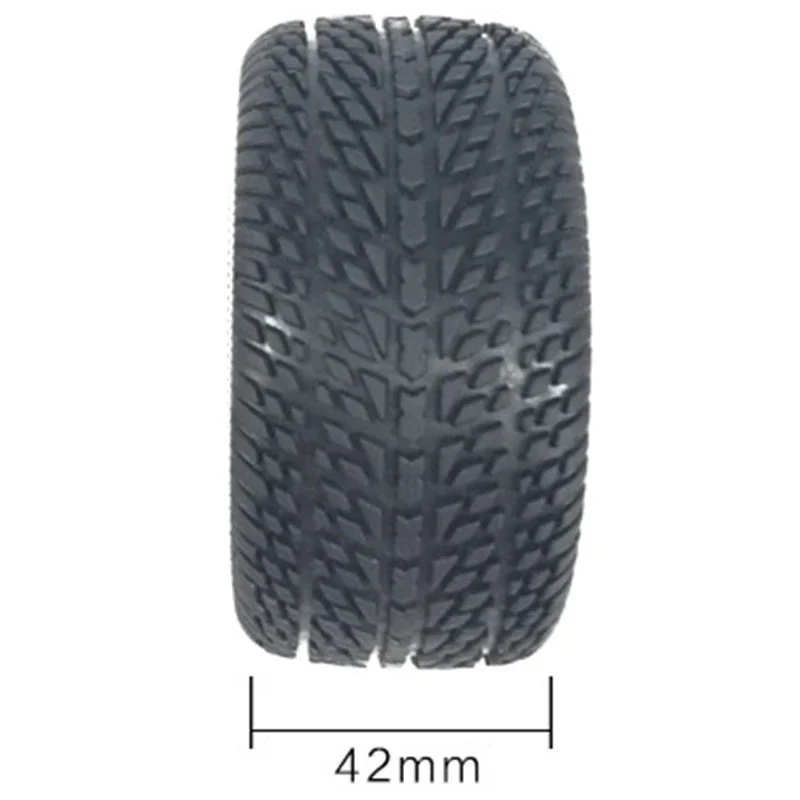 4Pcs 90Mm Rubber Tires Tyre Wheel For Wltoys 144001 124019 12428 104001 HBX 16889 SG1601 RC Car Upgrade Parts