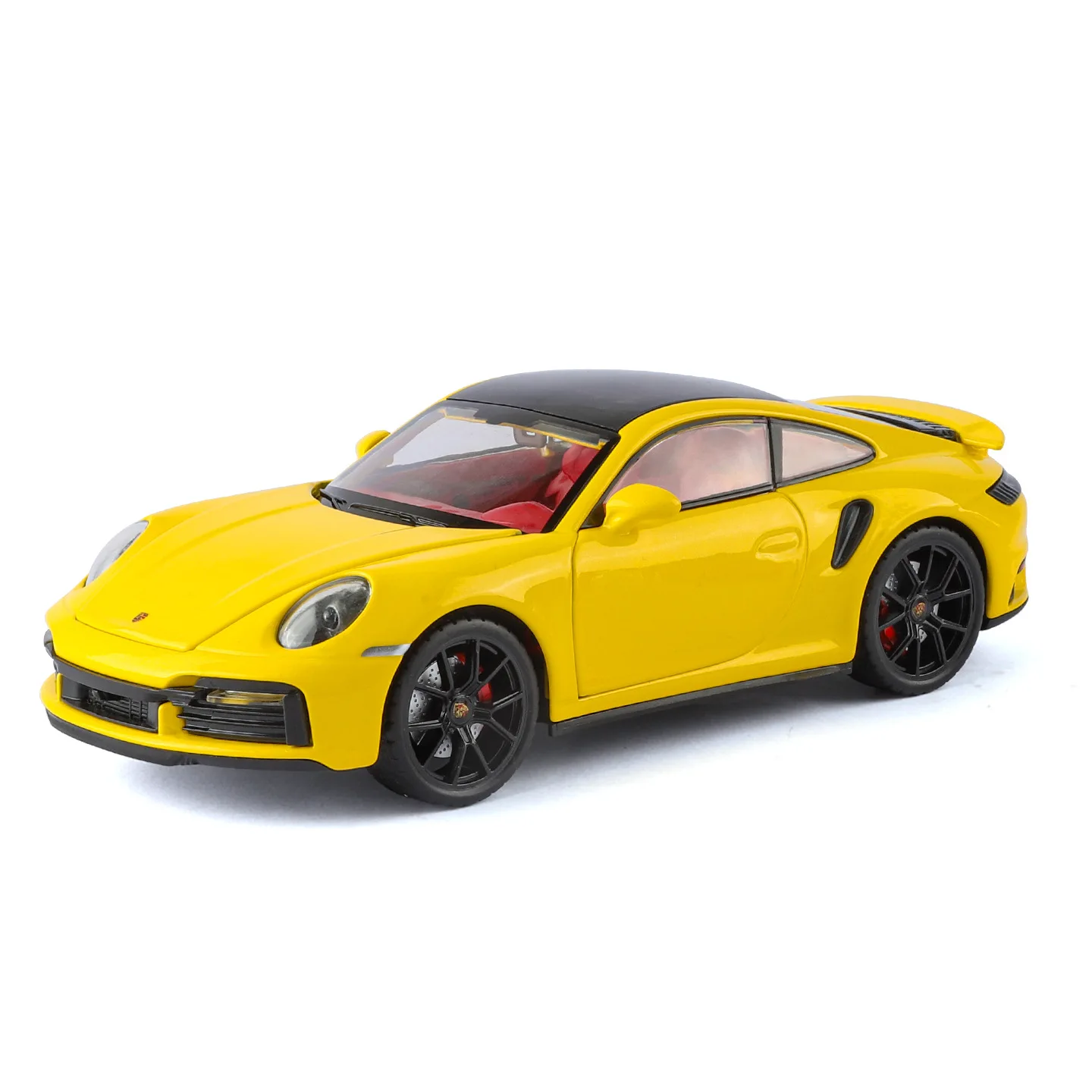 

1:24 Scale 911 Toy Model Cars Metal Diecast Pull Back 4 Doors Opened Sound Light Home Decoration Vehicle Toys Gifts for Boys
