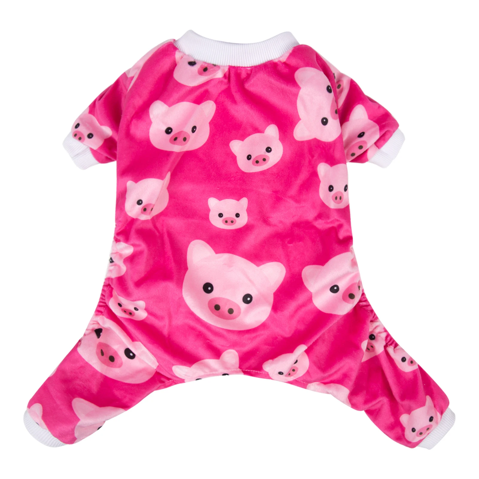 

Pajama Polyester Pajamas for Male Dog Female Dog-CuteBone Pet Pajama Fashion Pet Clothes Dog Onesies Print Dog