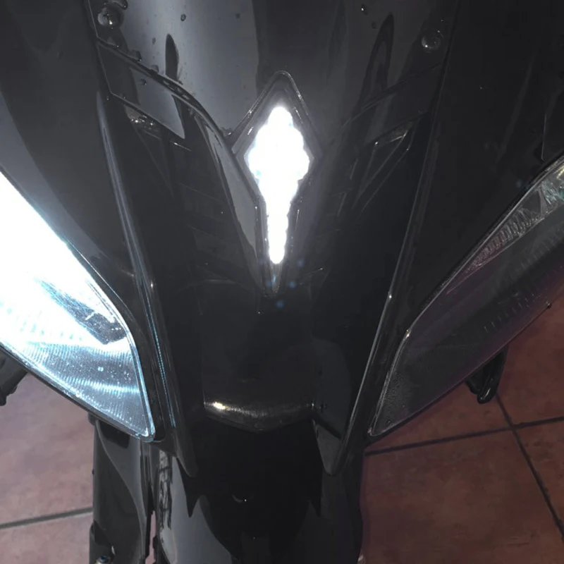 Передние и центральные светодиодные габаритные огни для мотоциклов, фары, противотуманные фары для YAMAHA YZF R6 2008-2012