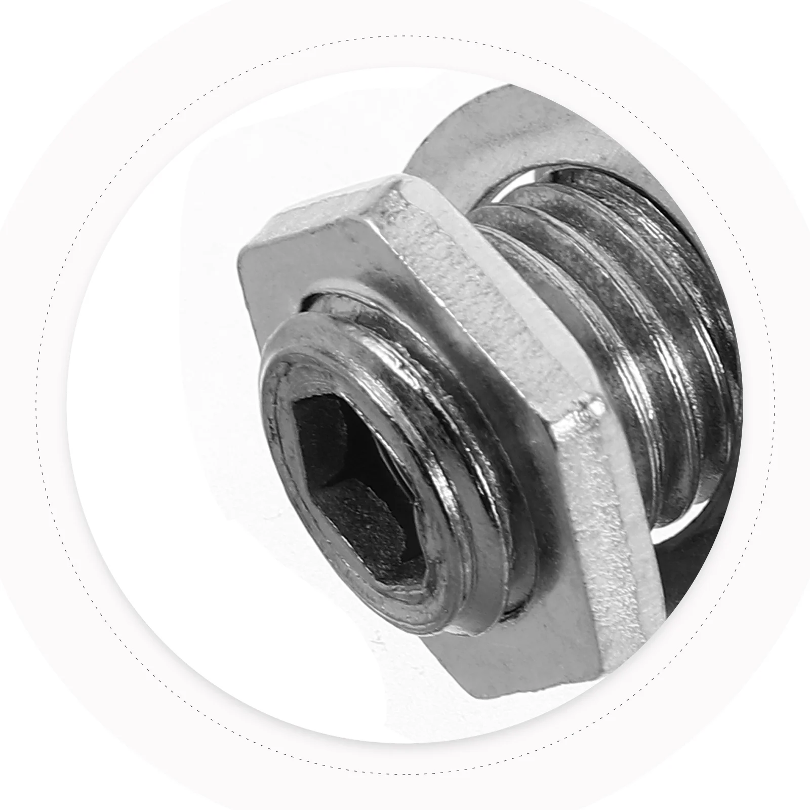 4 قطعة طبل تنفيس ثقب مسامير تنفيس الهواء استبدال أجزاء أداة قرع كمين طقم طبلة مسامير مع حشية غسالة #5