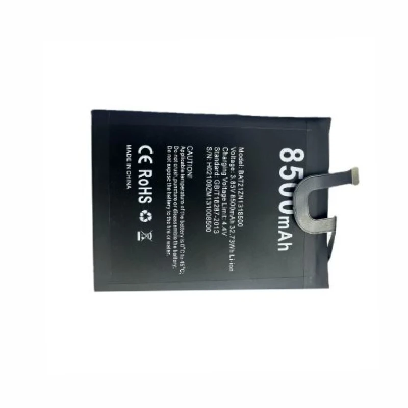 BAT21ZN1318500 بطارية ل Doogee S97 Pro 8500mAh ليثيوم أيون بطاريات قابلة للشحن تتبع رقم ملحقات الهاتف