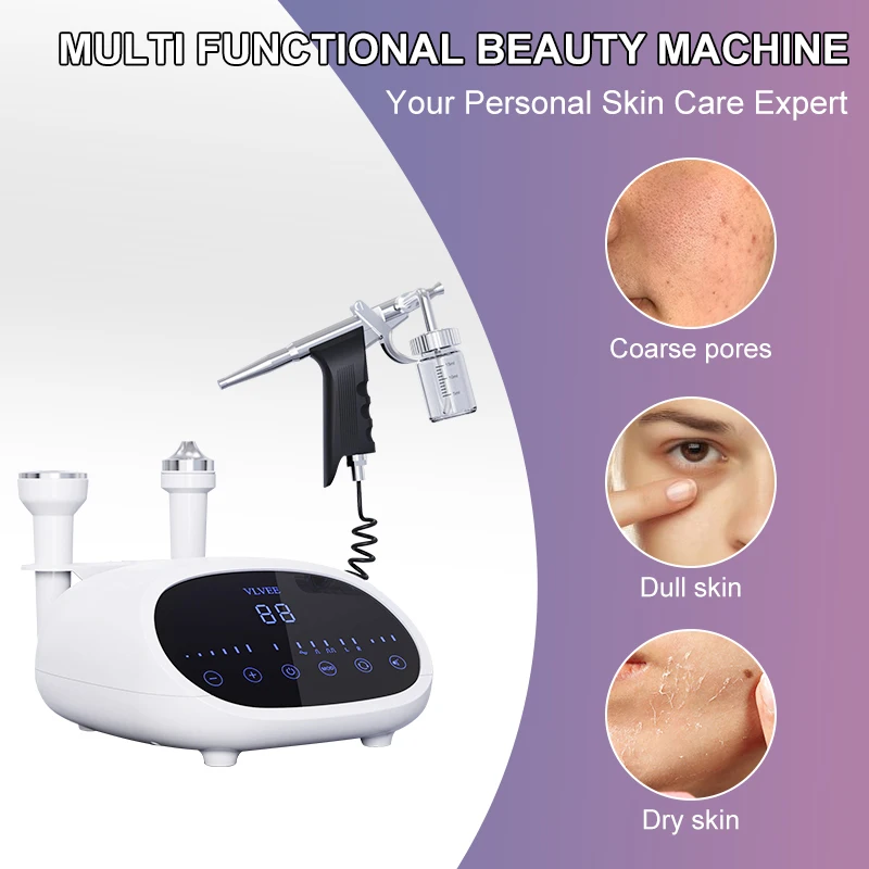 VLVEE 3 IN 1 Facial Beauty Machine Deep Cleaning Face Lifting Body SPA Massager Eye Care Home beauty device for women