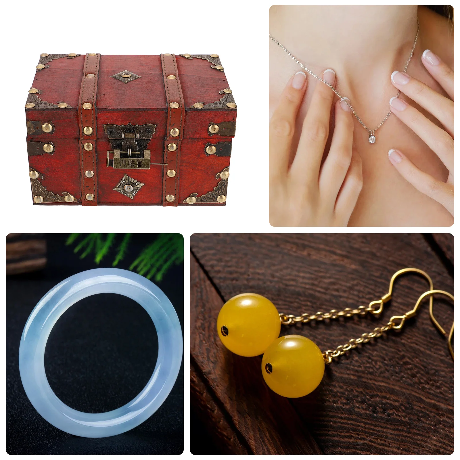 

1Pcs Household Storage Box Wooden Desktop Organizer for Jewelry Sundries Phones Compact Desk Tidy Solution Desktop Box