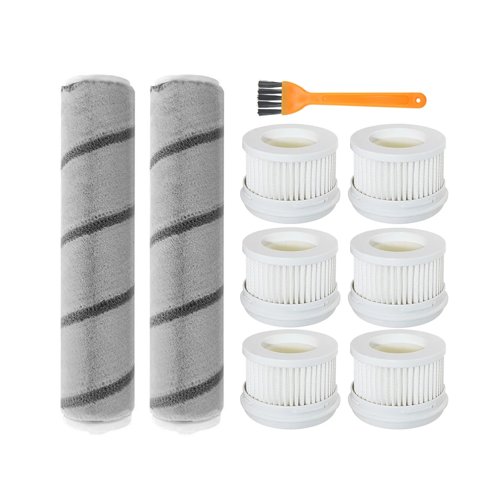 Main Brush Rolling Brush HEPA Filters Cleaning Comb for Xiaomi Mijia 1C 1C Handheld Wireless Vacuum Cleaner Roller Brushes